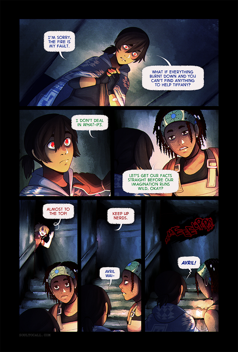 Don't be anxious about imaginary scenarios. Be anxious about the screaming creature directly ahead.